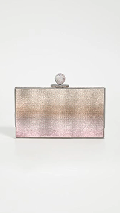 Shop Sophia Webster Clara Crystal Minaudiere In Champagne Ombre