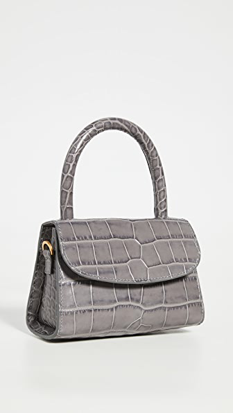 grey croc bag