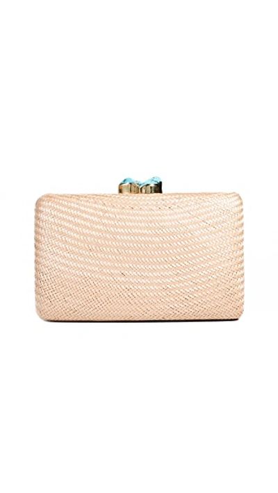 Jen Clutch with Natural Stones