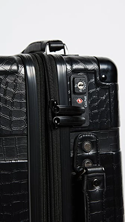 Shop Calpak Trnk Carry On Suitcase In Black