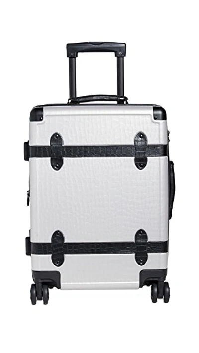 Shop Calpak Trnk Carry On Suitcase In Gray