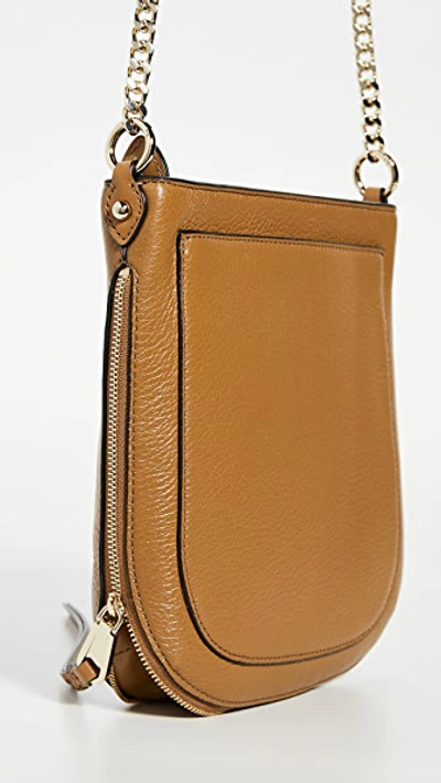 Shop Rebecca Minkoff Emma Swing Crossbody Bag In Nutmeg