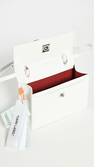 Shop Off-white Gummy Jitney 1.4 Bag In White