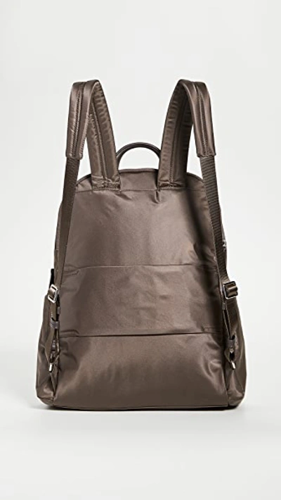 Shop Tumi Carson Backpack In Mink/silver