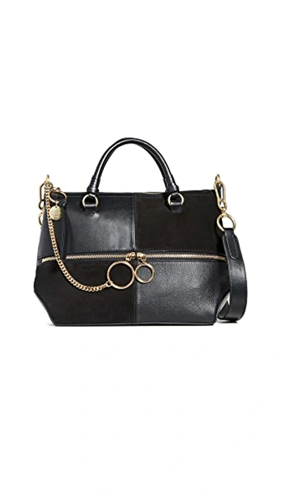 Shop See By Chloé Satchel Bag In Black