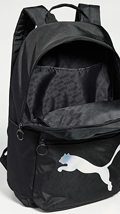 Shop Puma Essential Backpack In Black