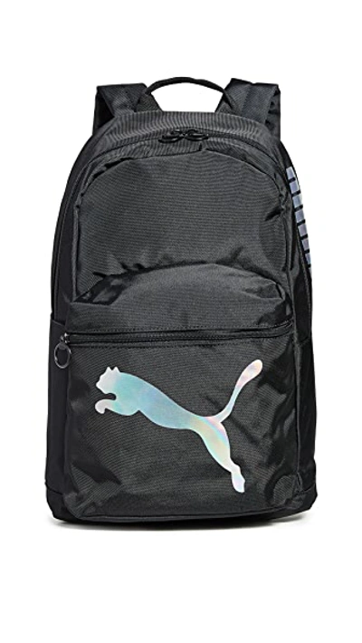 Shop Puma Essential Backpack In Black