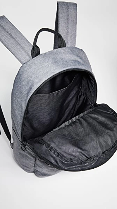 Shop Puma Essential Backpack In Heather Grey/black