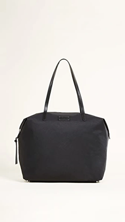 Shop Rebecca Minkoff Nylon Tote In Black