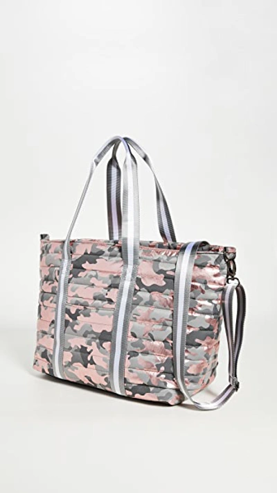 Shop Think Royln Wingman Bag In Shiny Camo Pink