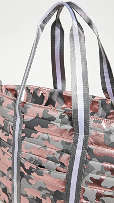 Shop Think Royln Wingman Bag In Shiny Camo Pink