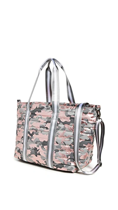 Shop Think Royln Wingman Bag In Shiny Camo Pink