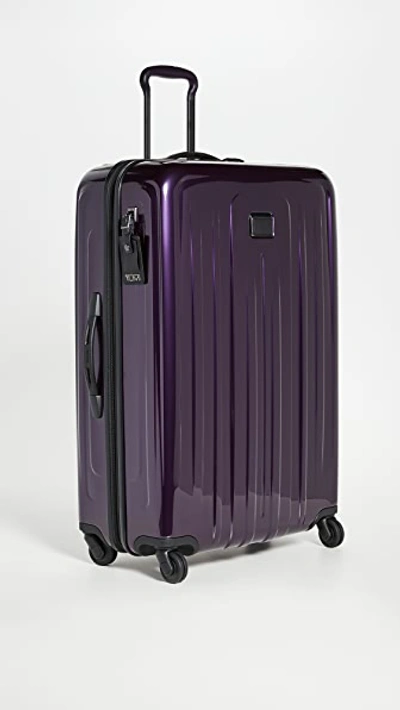 Shop Tumi Extended Trip Expandable 4 Wheeled Packing Case In Blackberry