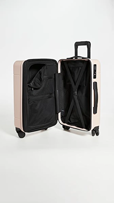 Shop Calpak 20" Carryon Suitcase In Pink Sand