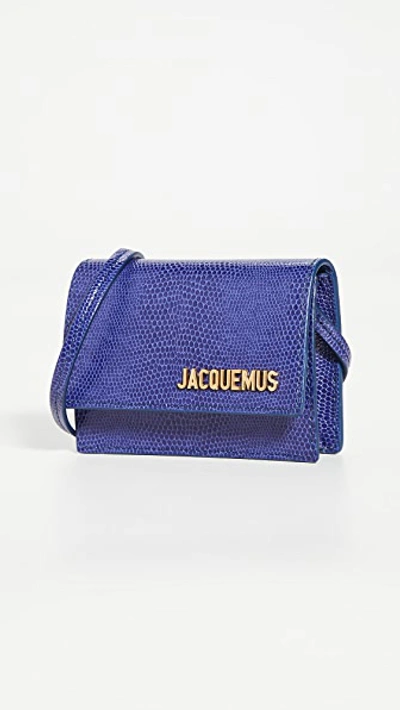 Shop Jacquemus Le Bello Bag In Blue