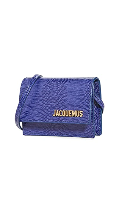 Shop Jacquemus Le Bello Bag In Blue