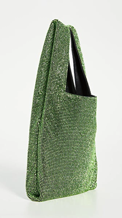 Shop Alexander Wang Wanglock Mini Shopper Bag In Peridot