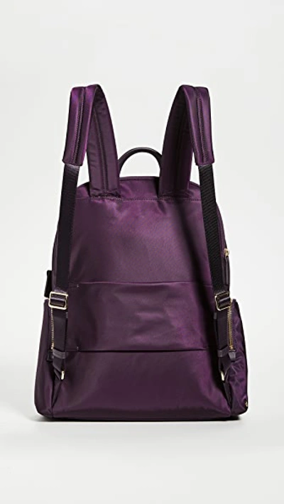 Shop Tumi Carson Backpack In Blackberry