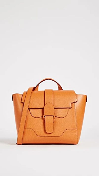 Shop Senreve The Mini Maestra Bag In Orange