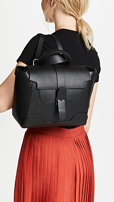 Shop Senreve The Midi Maestra Bag In Noir