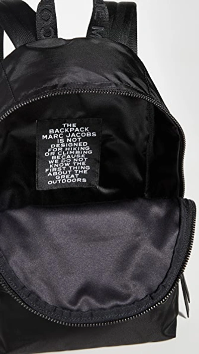 Shop The Marc Jacobs Medium Backpack In Black