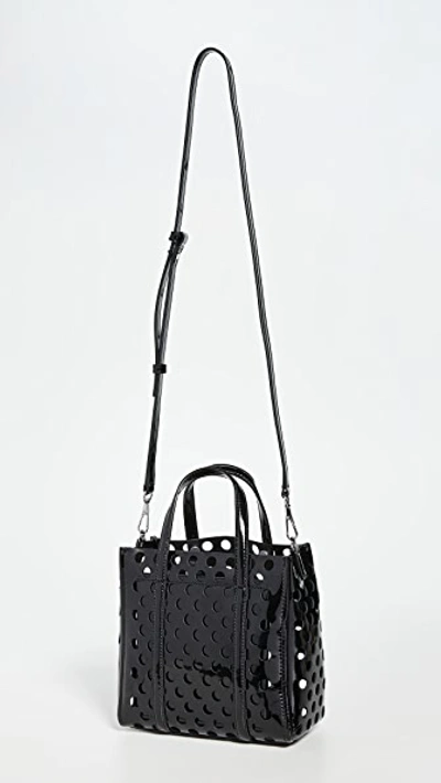 Shop The Marc Jacobs The Tag Tote 21 In Black