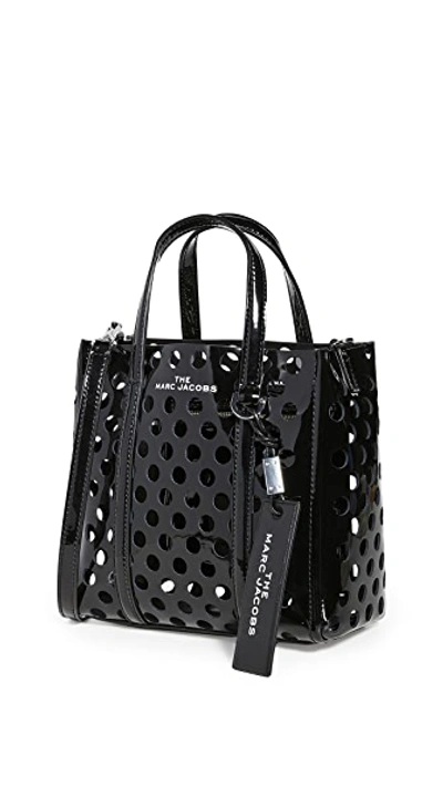 Shop The Marc Jacobs The Tag Tote 21 In Black