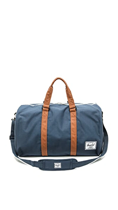 Shop Herschel Supply Co. Novel Weekender In Navy