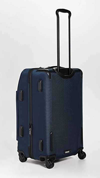 Shop Tumi Merge Short Trip Expandable 4 Wheeled Packing Case In Navy