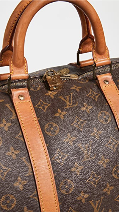 Pre-owned Louis Vuitton Heritage  Monogram Keepall 55 Bag
