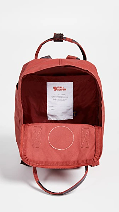 Shop Fjall Raven Kanken Mini Backpack Deep Red/random Blocked One Size