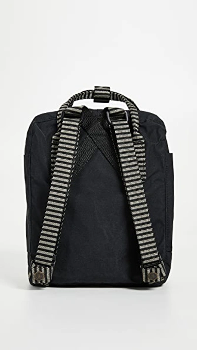 Fjall Raven Kanken Mini Backpack In Black/striped | ModeSens