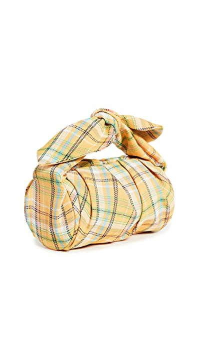 Shop Rejina Pyo Nane Bag In Yellow Check