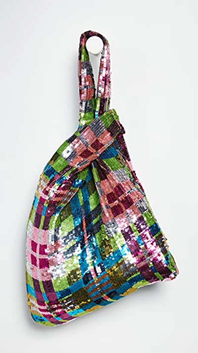 Shop Ashish Classic Sequin Shopper Bag In Sherbert