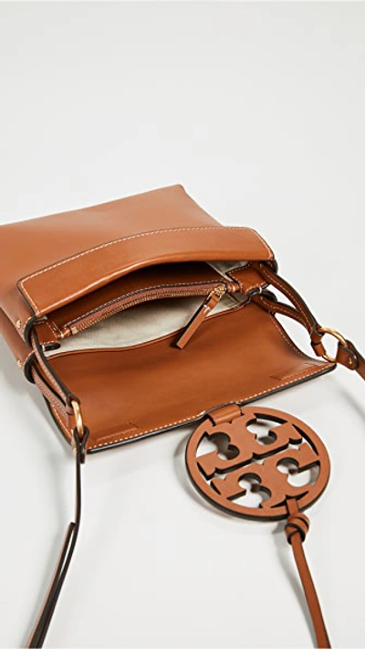 Shop Tory Burch Miller Crossbody Bag In Aged Carmello