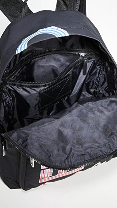 Shop Kenzo Crew Backpack In Black