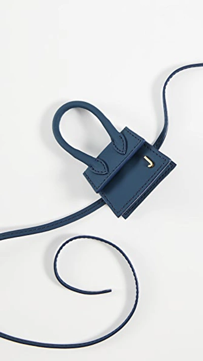 Shop Jacquemus Le Chiquiti Mini Bag In Navy