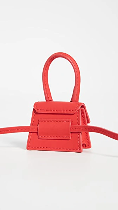 Shop Jacquemus Le Chiquiti Mini Bag In Red