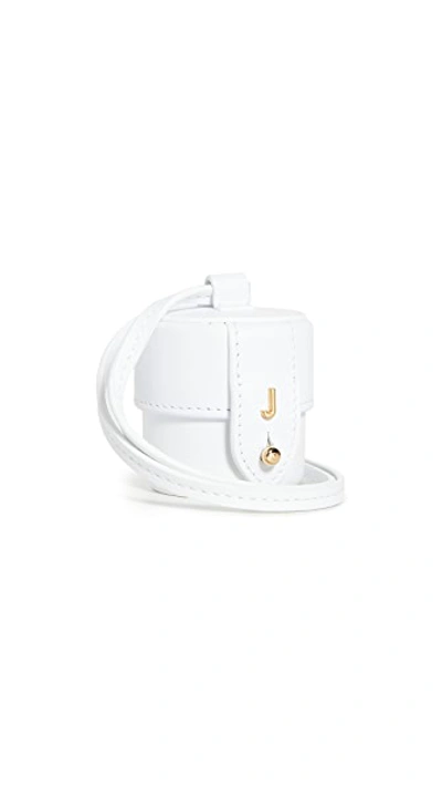 Shop Jacquemus Le Micro Vanity In White