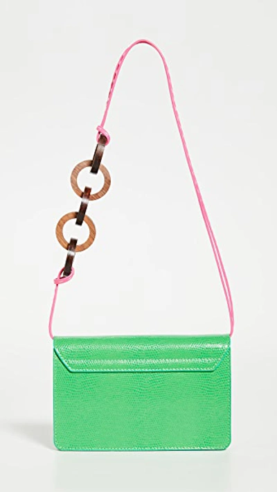 Shop Jacquemus Le Riviera Bag In Green