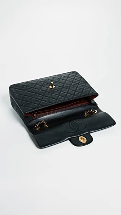 Pre-owned Chanel Jumbo 2.55 Shoulder Bag In Black