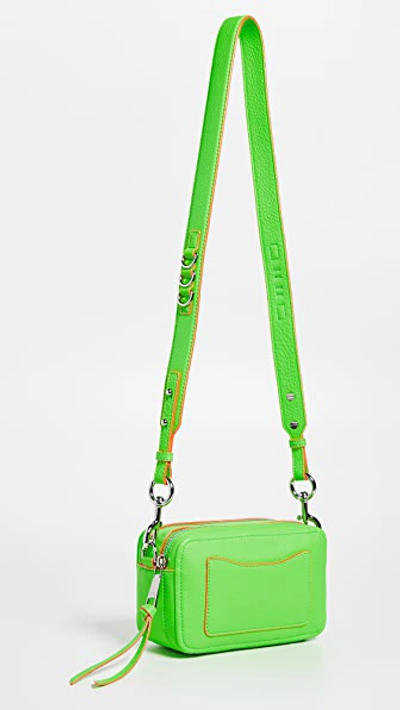 Shop Marc Jacobs The Softshot 21 Bag In Bright Green