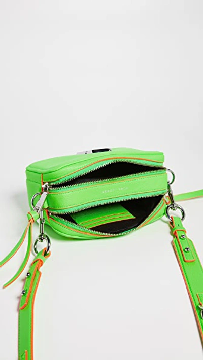 Shop Marc Jacobs The Softshot 21 Bag In Bright Green