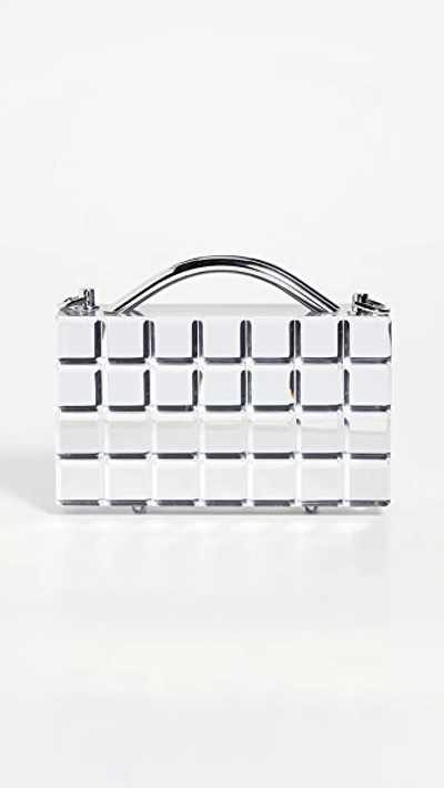 Shop L'afshar Loulou Bag In Mirror