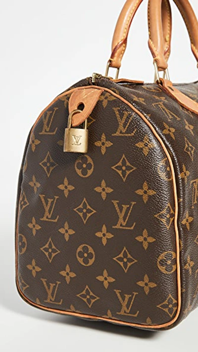Pre-owned Louis Vuitton Monogram Speedy 30 Bag In Lv Print