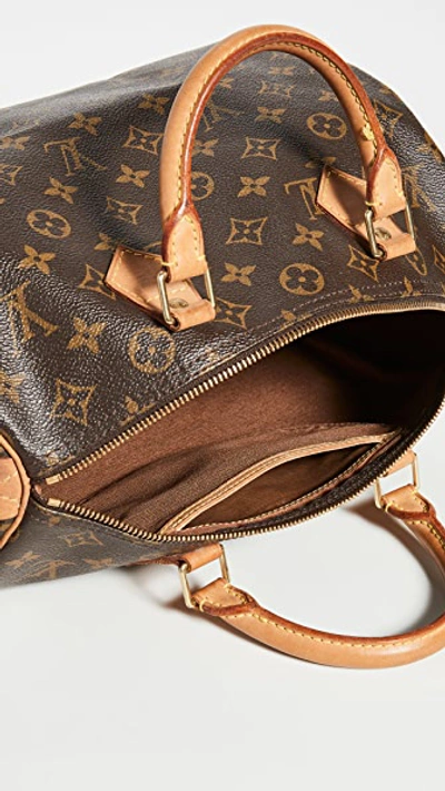 Pre-owned Louis Vuitton Monogram Speedy 30 Bag In Lv Print