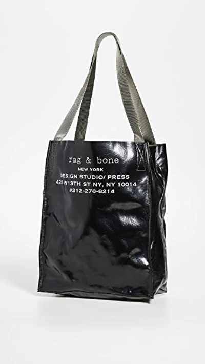 Shop Rag & Bone 425 Packable Tote In Black