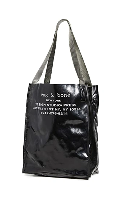 Shop Rag & Bone 425 Packable Tote In Black