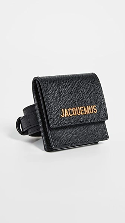 Shop Jacquemus Le Sac Bracelet In Black