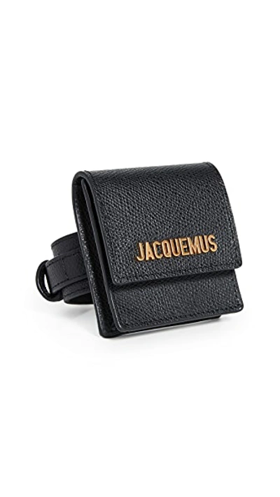 Shop Jacquemus Le Sac Bracelet In Black